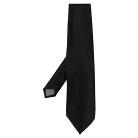 Gianfranco Ferré Black Wool Tie Black