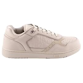 Dior-B27 leather sneakers-Brown