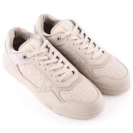 Dior-B27 leather sneakers-Brown