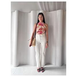 SéZane-Sezane floral halter top-Multiple colors