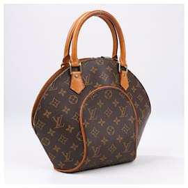 Louis Vuitton-Louis Vuitton Monogram Canvas Ellipse PM Handbag M51127-Brown