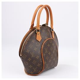 Louis Vuitton-Louis Vuitton Monogram Canvas Ellipse PM Handbag M51127-Brown