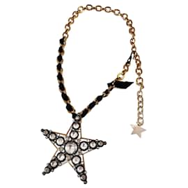 Lanvin-Lanvin necklace/brooch-Black,Golden
