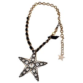 Collana/spilla Lanvin Nero D'oro