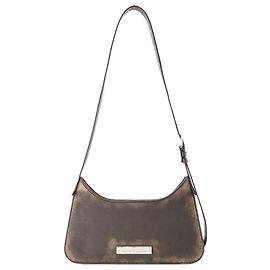 Platt Mini Bolsa de Ombro - Acne Studios - Couro - Marrom Marrom