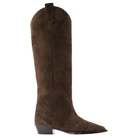Botas Aruna - Aeyde - Camurça - Moka Marrom