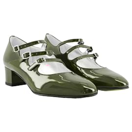 Autre Marque-Kina 24 Pumps - Carel - Leather - Red-Red