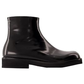Maison Martin Margiela Stivaletti - MM6 Maison Margiela - Pelle - Nero Nero