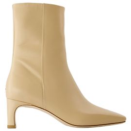Bottines Tabitha - Aeyde - Cuir - Latte Marron Beige