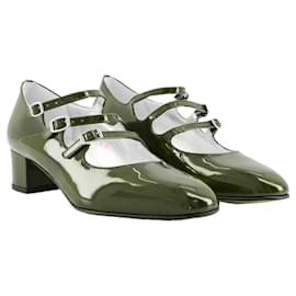 Autre Marque-Kina 24 Pumps - Carel - Leather - Red-Red