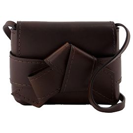 Mini Musubi Bag - Acne Studios - Cuir - Marron Marron