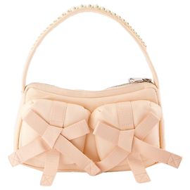 Borsa a tracolla Utility Bow - Simone Rocha - Nylon - Rosa Rosa