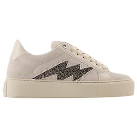 Chunky Sneakers Flash - Zadig & Voltaire - Leder - Weiß Weiß