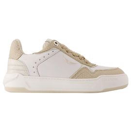Baskets Wings - Zadig & Voltaire - Cuir - Blanc Blanc