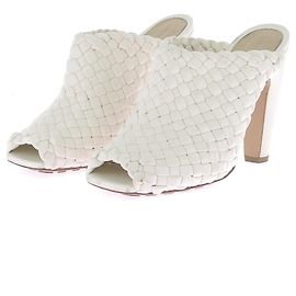 Bottega Veneta Mules & Clogs T.EU 38 Leder Weiß