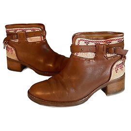Vanessa Bruno Bottines Marron Camel