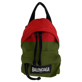 Balenciaga-Balenciaga Nylon Explorer Crossbody Bag-Red