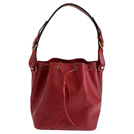 Louis Vuitton-Louis Vuitton Epi Petit Noe Shoulder Bag M44107-Red
