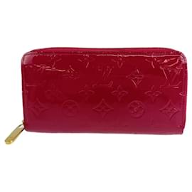 Louis Vuitton-Louis Vuitton Vernis Zippy Wallet Pink M91597-Pink