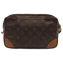 Louis Vuitton-LOUIS VUITTON Monogram Marly Dragonne GM Clutch Bag M51825 LV Auth th5332-Monogram