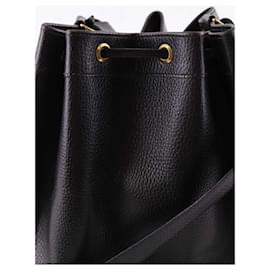 Hermès-Market leather shoulder bag-Black