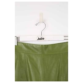 Chloé-Leather skirt-Brown