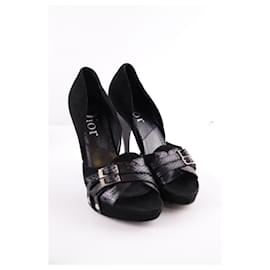 Dior-Leather heels-Black