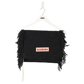 Acne Cachecol de lã Preto