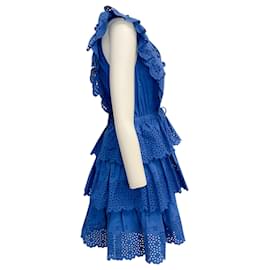 Ulla Johnson-Ulla Johnson Cobalt Blue Lilith Dress-Blue