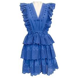 Ulla Johnson-Ulla Johnson Cobalt Blue Lilith Dress-Blue
