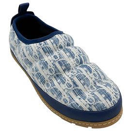 Tamancos com logo acolchoado azul / branco Christian Dior Azul marinho