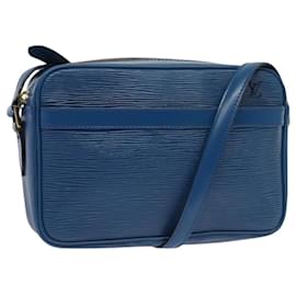 Louis Vuitton-LOUIS VUITTON Epi Trocadero 23 Shoulder Bag Blue M52305 LV Auth bs18361-Blue
