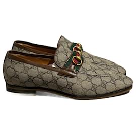 Gucci-GUCCI  Flats T.EU 41 Cloth-Beige
