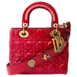 DIOR Lady Dior Bag in Red Leather - 102177 Red