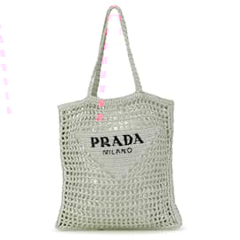 Prada-PRADA Handbags T.  Wicker-Pink