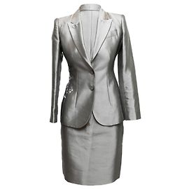 ALEXANDER MCQUEEN Jacken T.IT 40 Synthetisch Grau