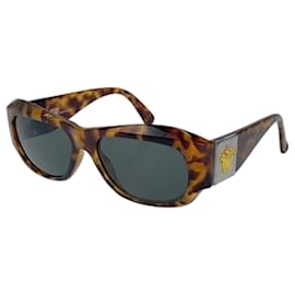 Versace-Versace Vintage Medusa Sunglasses Black Plastic-Black