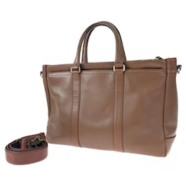 Coach-Coach Lexington Leather Briefcase F70916-Brown