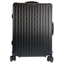 Fendi-Fendi Rimowa Classic Cabin S FF Pattern Carry Case-Black