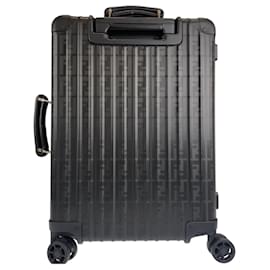 Fendi-Fendi Rimowa Classic Cabin S FF Pattern Carry Case-Black