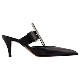 Alexander Mcqueen-Francisco Pumps - Alexander McQueen - Leather - Black-Black