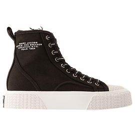 Le sneakers alte - Marc Jacobs - Cotone - Nero Nero