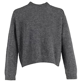 Apc-A.P.C. Harris Jumper in Grey Wool-Grey