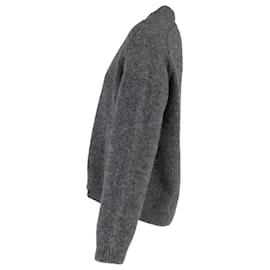 Apc-A.P.C. Harris Jumper in Grey Wool-Grey