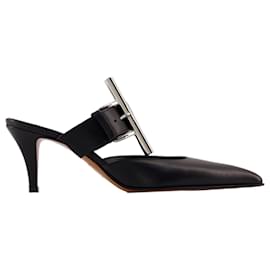 Alexander Mcqueen-Francisco Pumps - Alexander McQueen - Leather - Black-Black