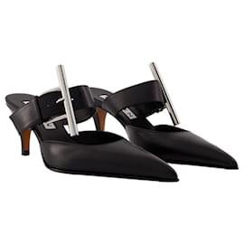 Alexander Mcqueen-Francisco Pumps - Alexander McQueen - Leather - Black-Black