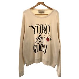 Sudadera de algodón Gucci M 626990 XJDTI Negro