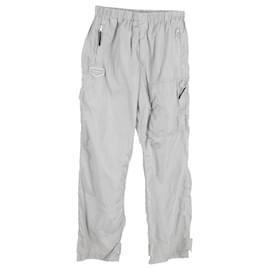 Givenchy-Givenchy Cargo Pants in Grey Nylon-Grey