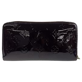 Louis Vuitton-Louis Vuitton Vernis Zippy Wallet Amarante M93522-Red