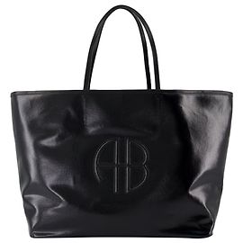 Borsa Shopper Emma - ANINE BING - Cotone - Nero Nero